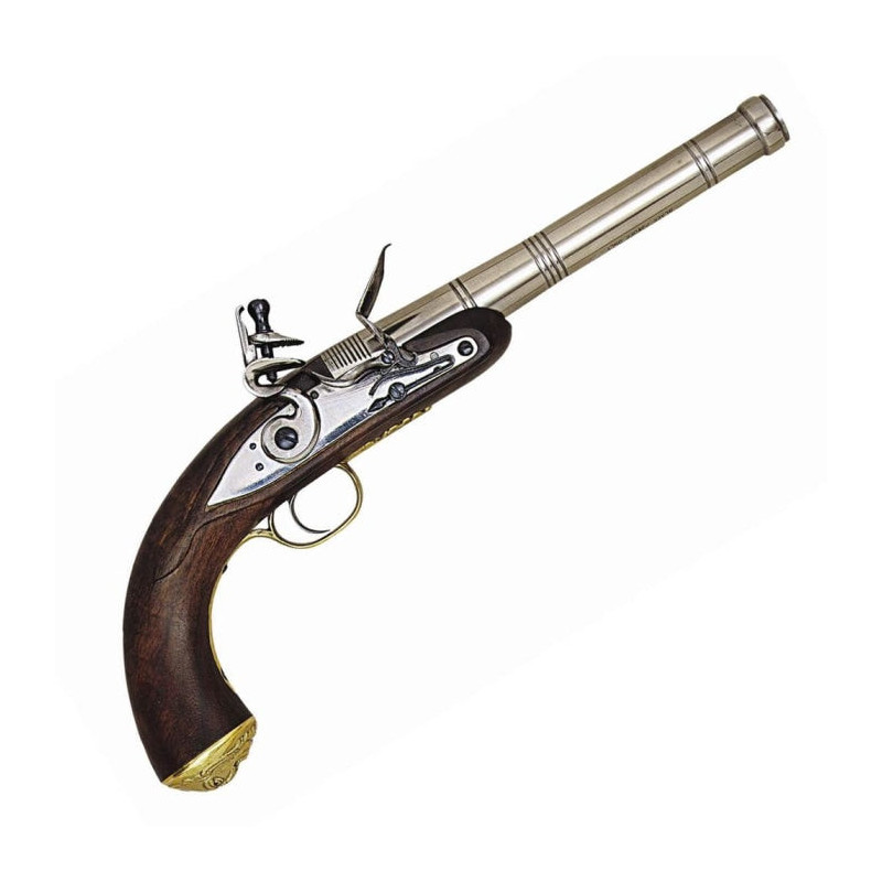 Pistolet à poudre noire Davide Pedersoli Queen Ann à silex - Cal. 50 pn