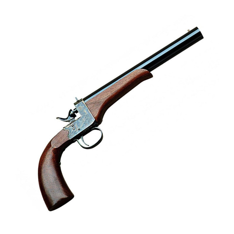 Pistolet à poudre noire Davide Pedersoli Saloon à percussion - Cal. 36 pn