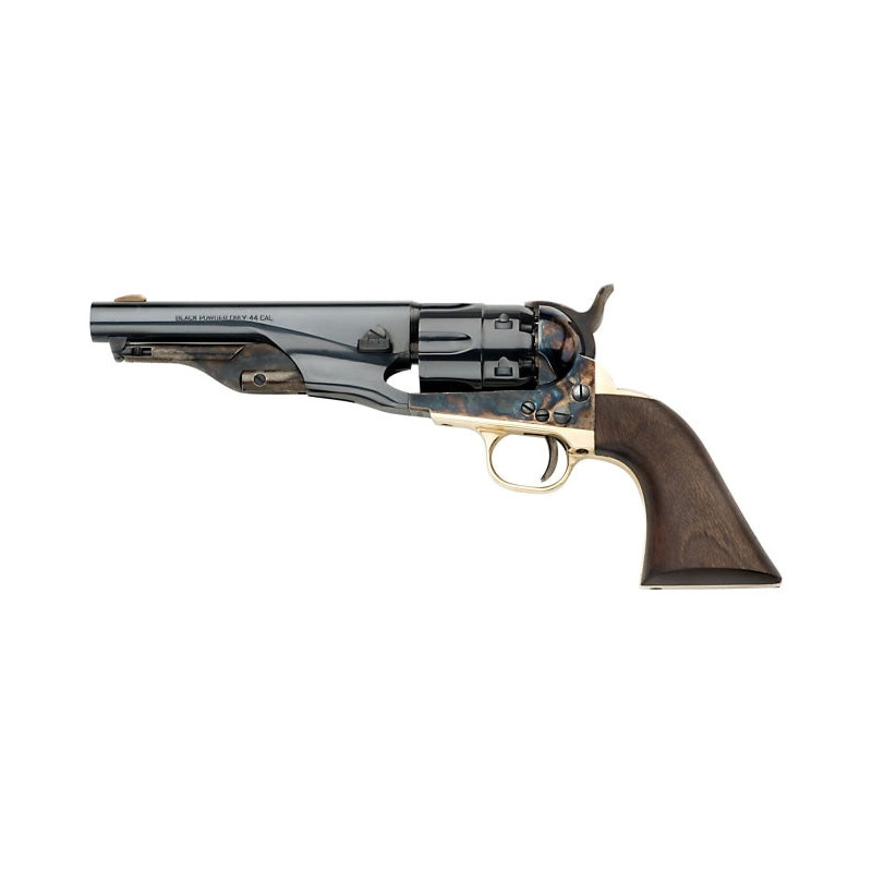 Réplique 1862 Pietta Colt Pocket Police acier Old silver - Cal.44 PN
