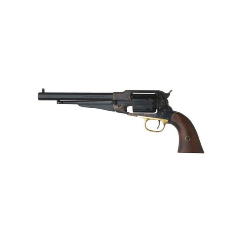 Revolver Pietta 1858 Rm acier Bati jaspé - Cal. 44
