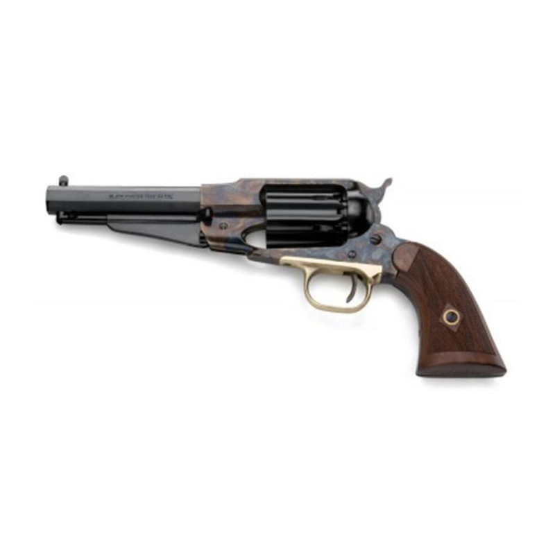 Revolver Pietta 1858 Rm acier Sheriff acier bronze noyer - Cal. 44