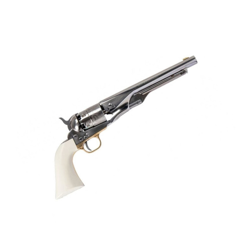 Revolver Pietta 1860 Army Old silver white - Cal. 44