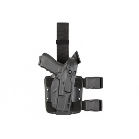 Etui Safariland Mod 7004 7TS SLS Glock 19/23 M All Gen - Kir QLS - Safariseven Noir