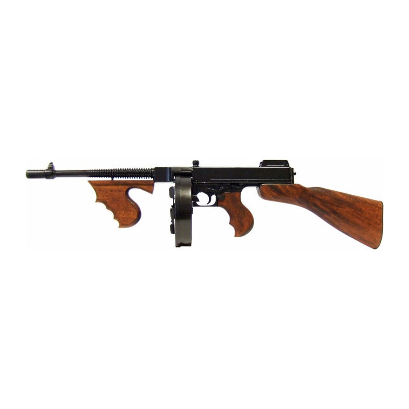 Réplique décorative Denix De la mitraillette Thomson M1928 - Chargeur camembert