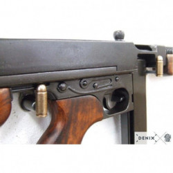 Réplique décorative Denix De la mitraillette Thomson M1928 - Chargeur droit