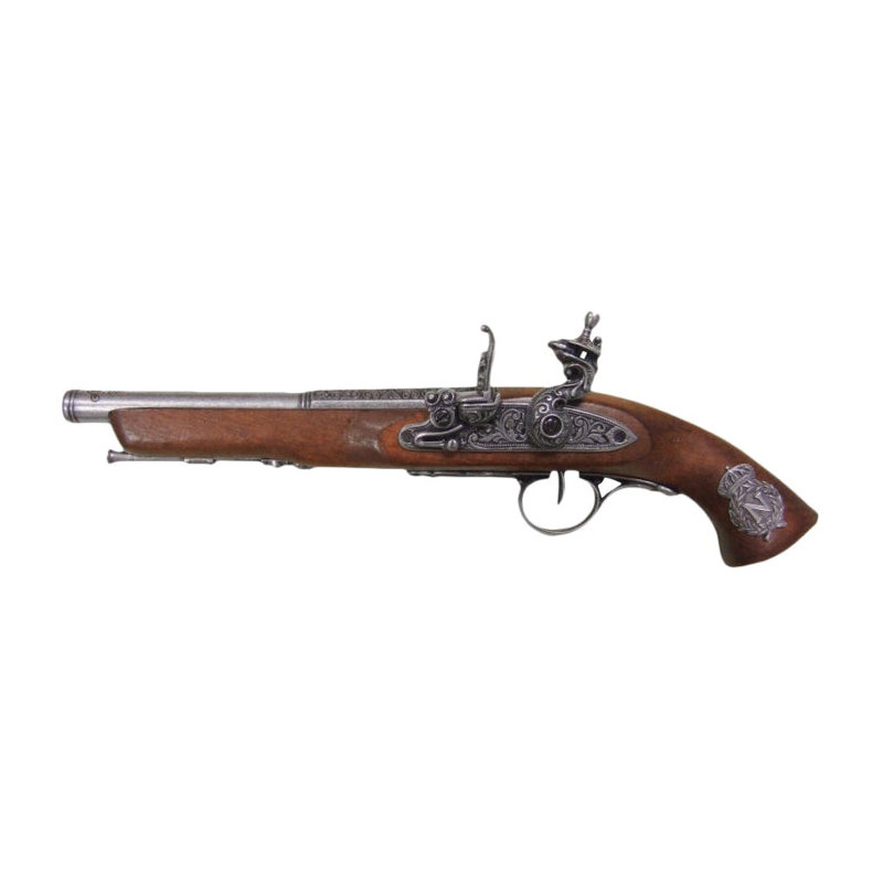 Réplique décorative Denix de pistolet à silex 19ème siècle