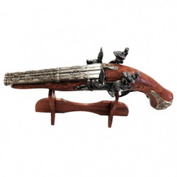 Réplique décorative Denix De pistolet français à 2 canons 1806