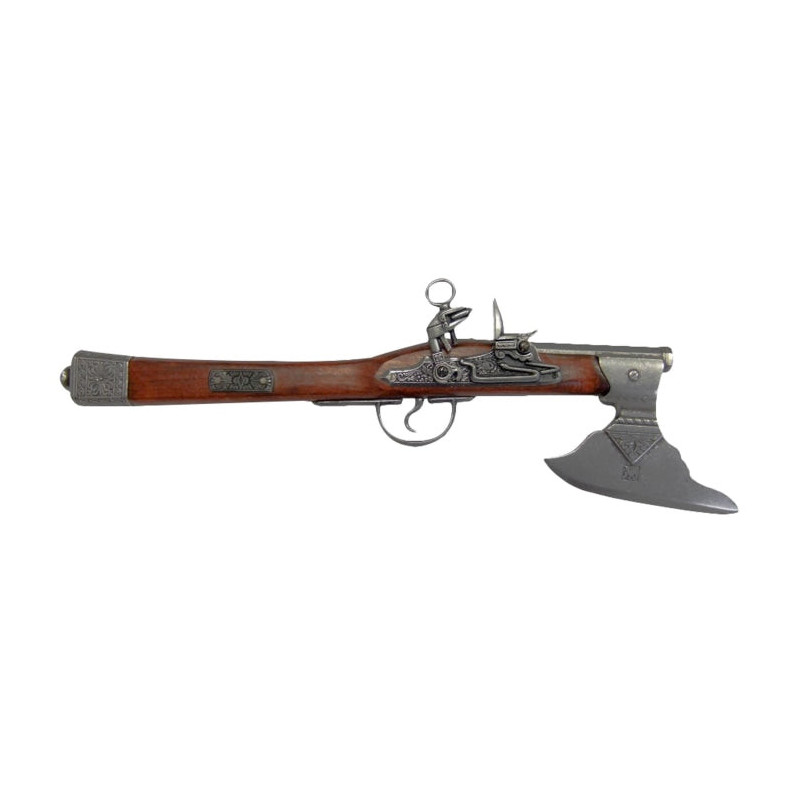 Réplique décorative Denix De pistolet hache du XVIIème siècle