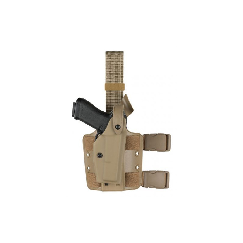 Etui Tactique Safariland Mod 6004 SLS HK USP 9/40 STX TAC FDE Gaucher