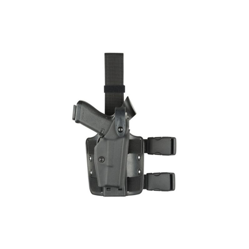 Etui Tactique Safariland Mod 6004 SLS Taser X26 STX TAC Noir