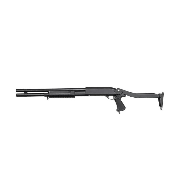 Fusil à Pompe 6mm S&T CYMA 870 Ressort Noir
