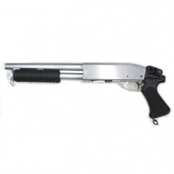 Fusil à Pompe 6mm S&T ST870 Short Ressort Silver