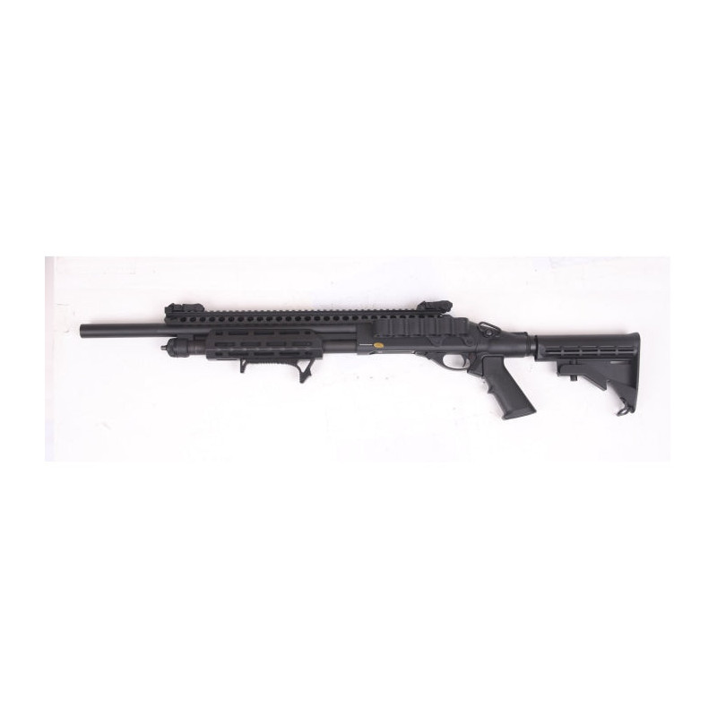 Fusil à Pompe Golden Eagle GR 870 Tactical MLock Gaz - Cal. 6mm