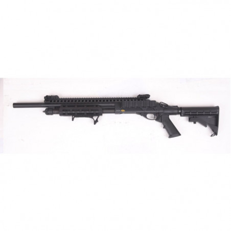 Fusil à Pompe Golden Eagle GR 870 Tactical MLock Gaz - Cal. 6mm
