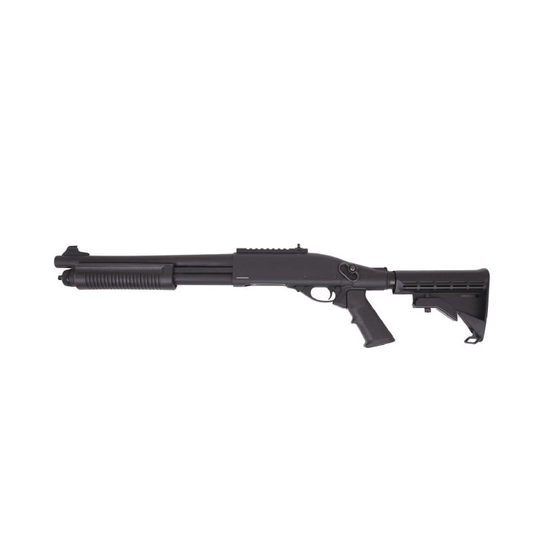 Fusil à pompe Golden Eagle S8871 Spring Métal - Noir