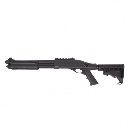 Fusil à pompe Golden Eagle S8871 Spring Métal - Noir