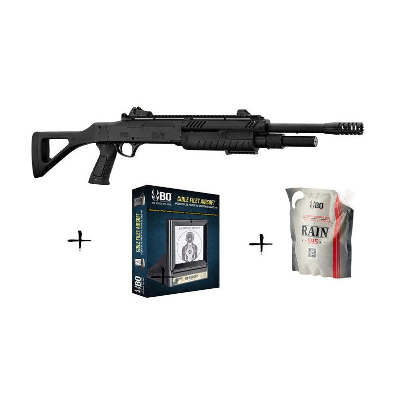 Pack Noël Réplique BO Manufacture Spring Stf12 Compact18 Billes Cibles - 0.7 J