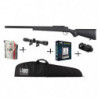 Pack Noël Réplique Double Bell Sniper VSR10 Lunette 4x32 Billes Cible Housse - 1.9 J