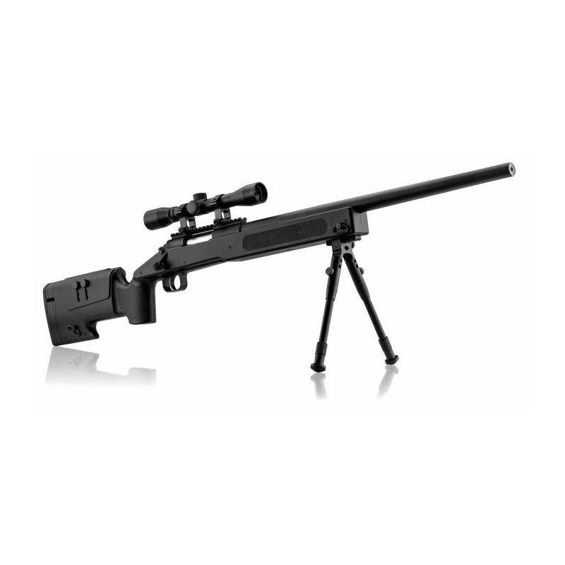 Pack sniper type M40 ressort 1. 9j bi-pied lunette 4x32