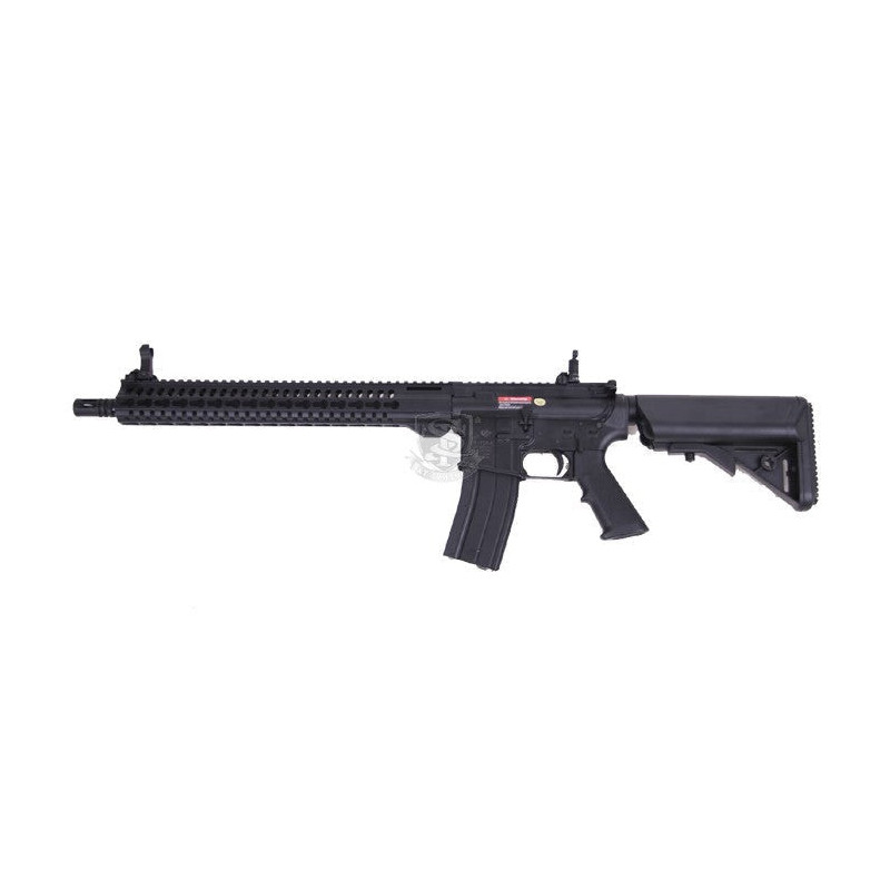 Réplique Longue 6mm S&T M4 SLIM KM 15'' Gaz Noir