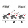 Réplique longue 6mm Specnaarms SA-C08 Noir rock river arms