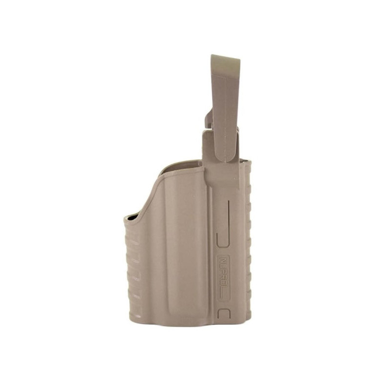 Holster rigide Nuprol pour replique g17 avec lampe