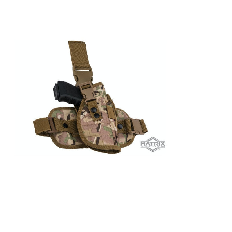 Holster souple Evike Special Force Quick Draw Tactical Thigh Holster w/ Drop Leg Panel