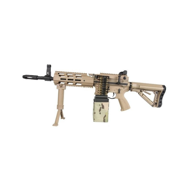 Replique Longue G&G Armament CM16 LMG Tan