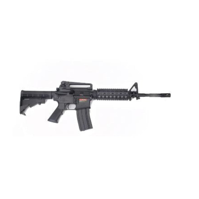 Replique Longue Golden Eagle M4 RIS Gaz Noir - Cal. 6mm