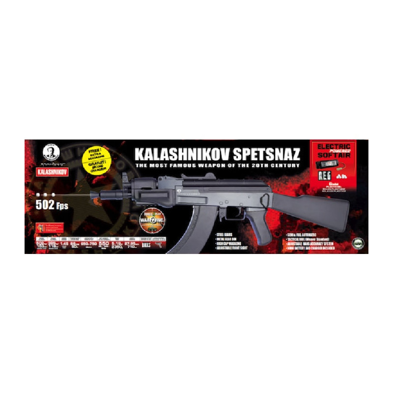 Réplique longue KALASHNIKOV AK BETA SPETSNAZ AEG /C3E