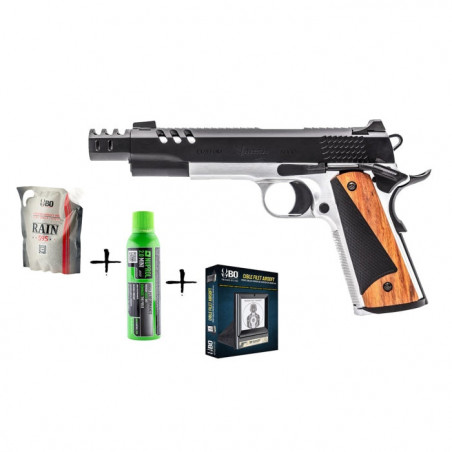 Pack Noël Réplique Vorsk GBB CS Defender PRO Billes Cibles Gaz - 1 J