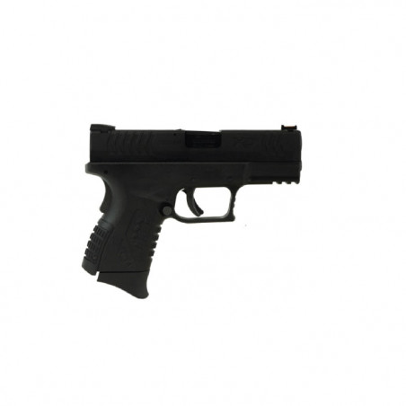 Pistolet à billes airsoft Springfield Armory XDM 3,8 '' Black GBB Green Gas 6 mm 25BBs