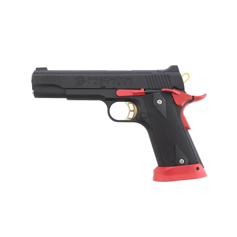 Pistolet Co2 King Arms Predator - Rouge Edition