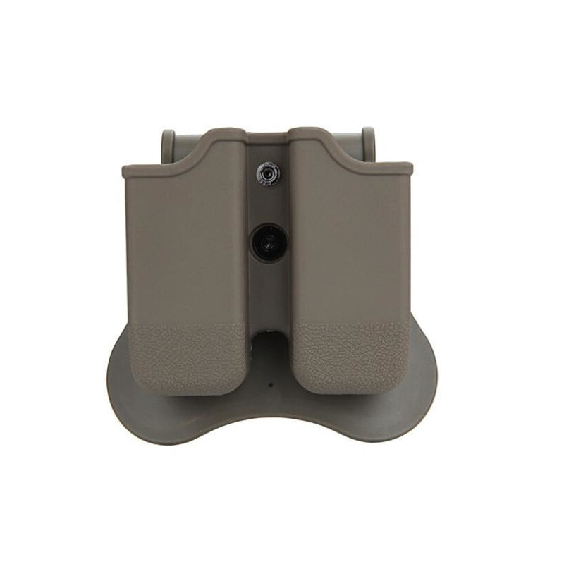 Porte Chargeur Cytac Double Glock FDE