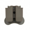 Porte Chargeur Cytac Double Glock FDE