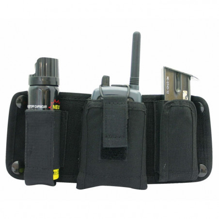 Porte Grenade RADAR 40 mm Chargeur et VHF pour Veste Président