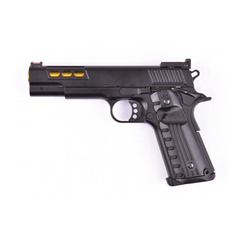 Pistolet Golden Eagle GE 1911 Gaz Night Or