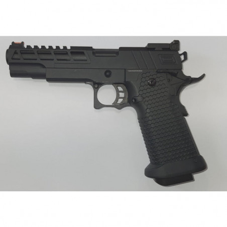 Pistolet Golden Eagle GE Capa Gaz Twisted Noir - Cal. 6mm