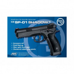 Réplique de poing CZ SP01 Shadow ressort