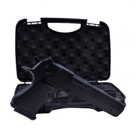 Réplique de poing Desert Eagle .50AE ABS Semi auto GBB Gas /C12 - Avec mallette