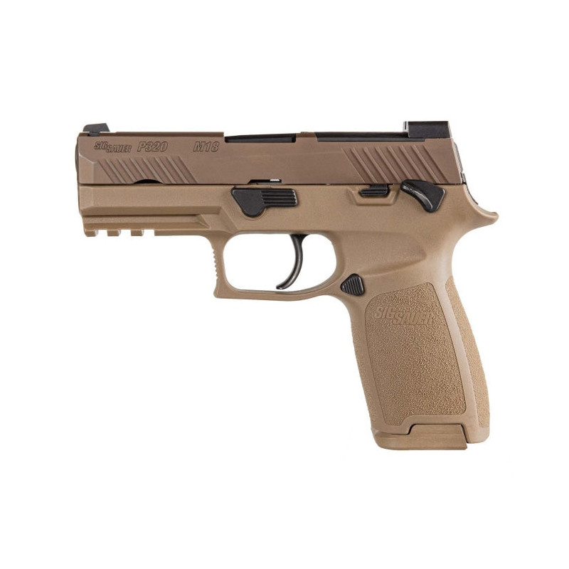 Réplique Gbb Gaz Sig Sauer Proforce P320 M18 Fde - 0.95 Joules