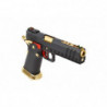 Réplique GBB HX2032 SEMI / FULL AUTO Noir & Or gaz 1.0J