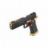 Réplique GBB HX2032 SEMI / FULL AUTO Noir & Or gaz 1.0J