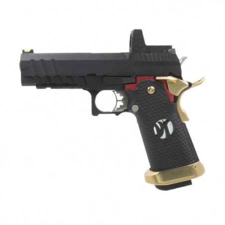 Réplique GBB HX2601 gaz avec red-dot factice