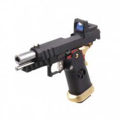 Réplique GBB HX2601 gaz avec red-dot factice