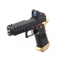 Réplique GBB HX2601 gaz avec red-dot factice