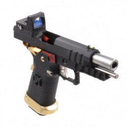 Réplique GBB HX2601 gaz avec red-dot factice