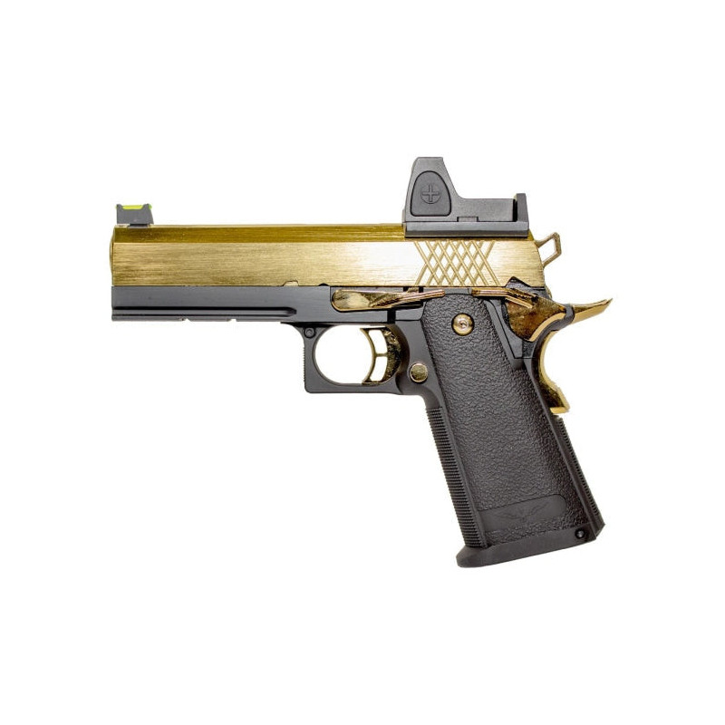 Réplique GBB Nuprol gaz - Hi-Capa 4.3 - point rouge BDS