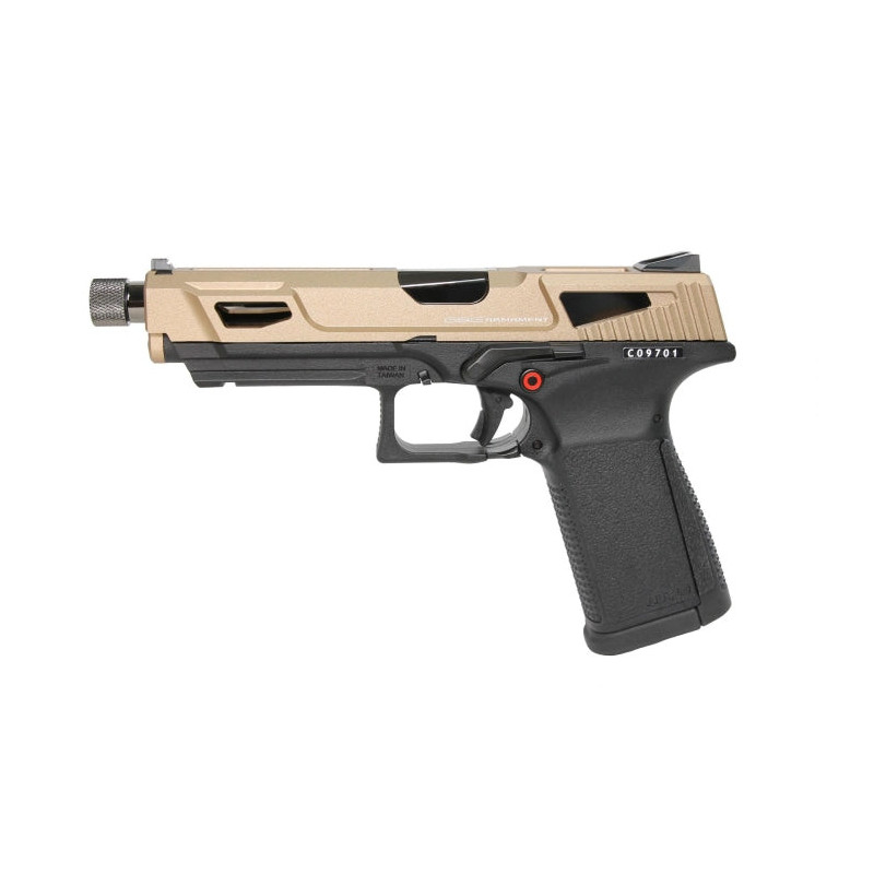 Réplique GBB pistolet GTP9 gaz 0,9J MS DST Gold