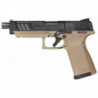 Réplique GBB pistolet GTP9 gaz 0,9J Tan et Noir